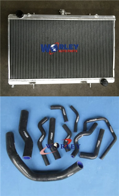 Mishimoto Aluminum Racing Radiator For 1989-1994 Nissan 240SX W/ SR20DET S13 – 2 Row