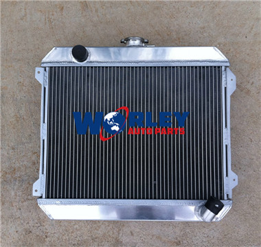 Aluminum Radiator for Stanza Datsun 620 Manual MT 2.0L L20B I4 Engine ...