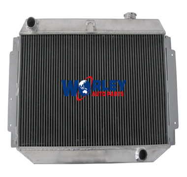 Aluminum Radiator for Holden Kingswood Chevy HQ HJ HX HZ V8 MT 3 Row ...