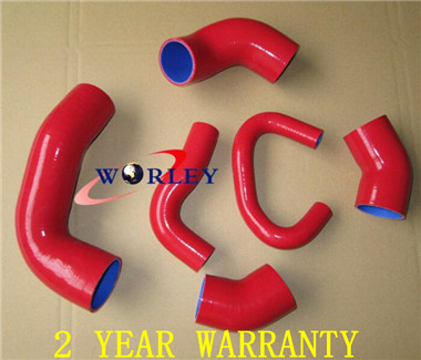 TT RACING Silicone Intercooler Hose Kit For Mitsubishi Lancer Evo 7/8 CT9A 4G63