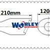 WRTIP08012 Dimension